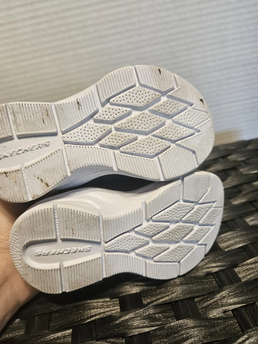 Skechers Navy and Pink Toddler Athletic Sneakers